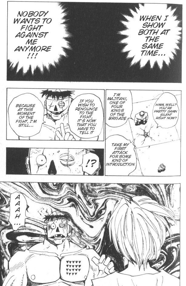 Hunter x Hunter Manga Chapter 18 page 15 - The Two Aces in the Hole