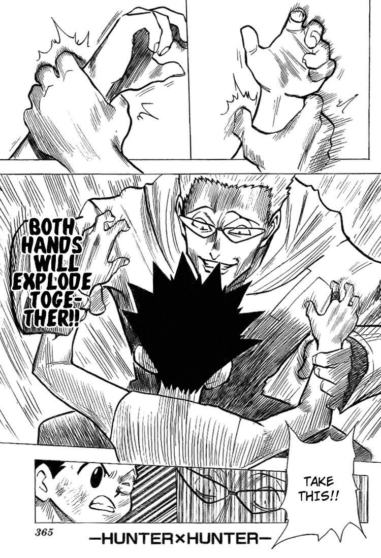 Hunter x Hunter Manga Chapter 180 page 1 - Three-Way Struggle: Part 11