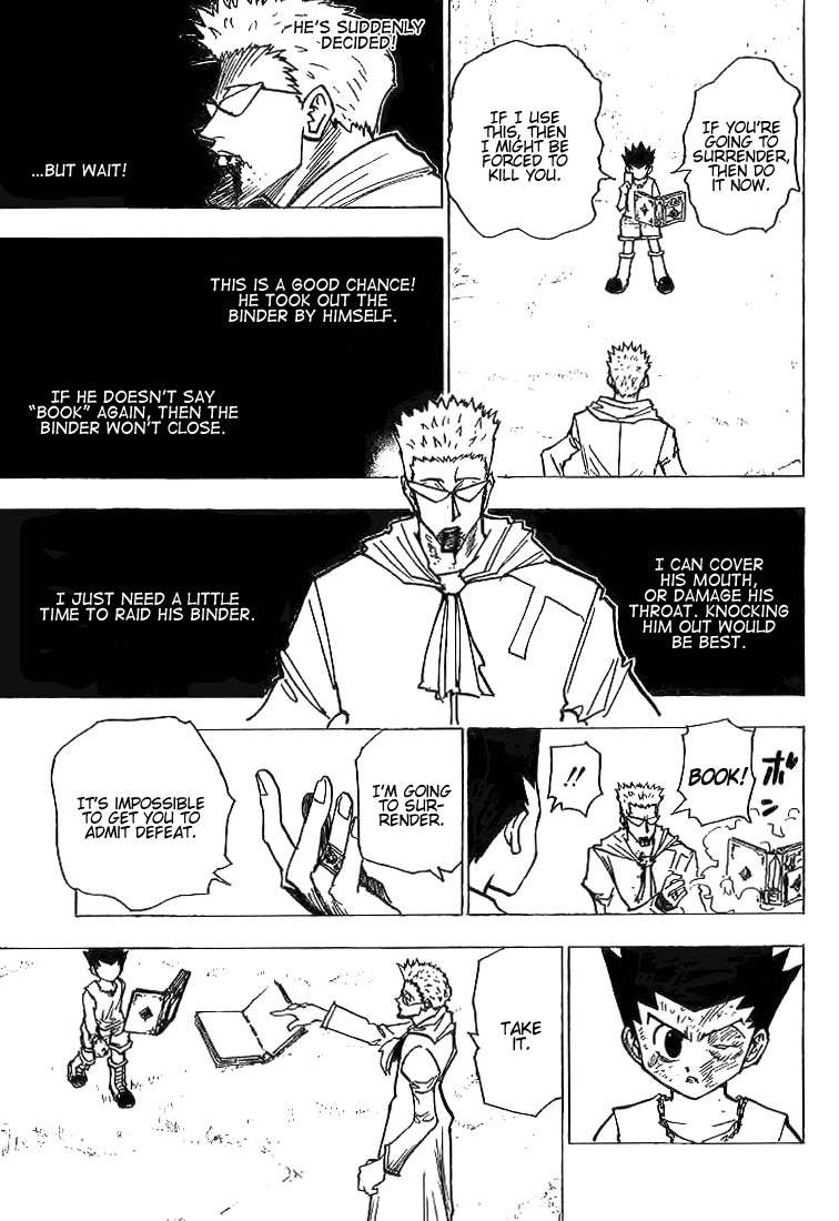 Hunter x Hunter Manga Chapter 180 page 11 - Three-Way Struggle: Part 11