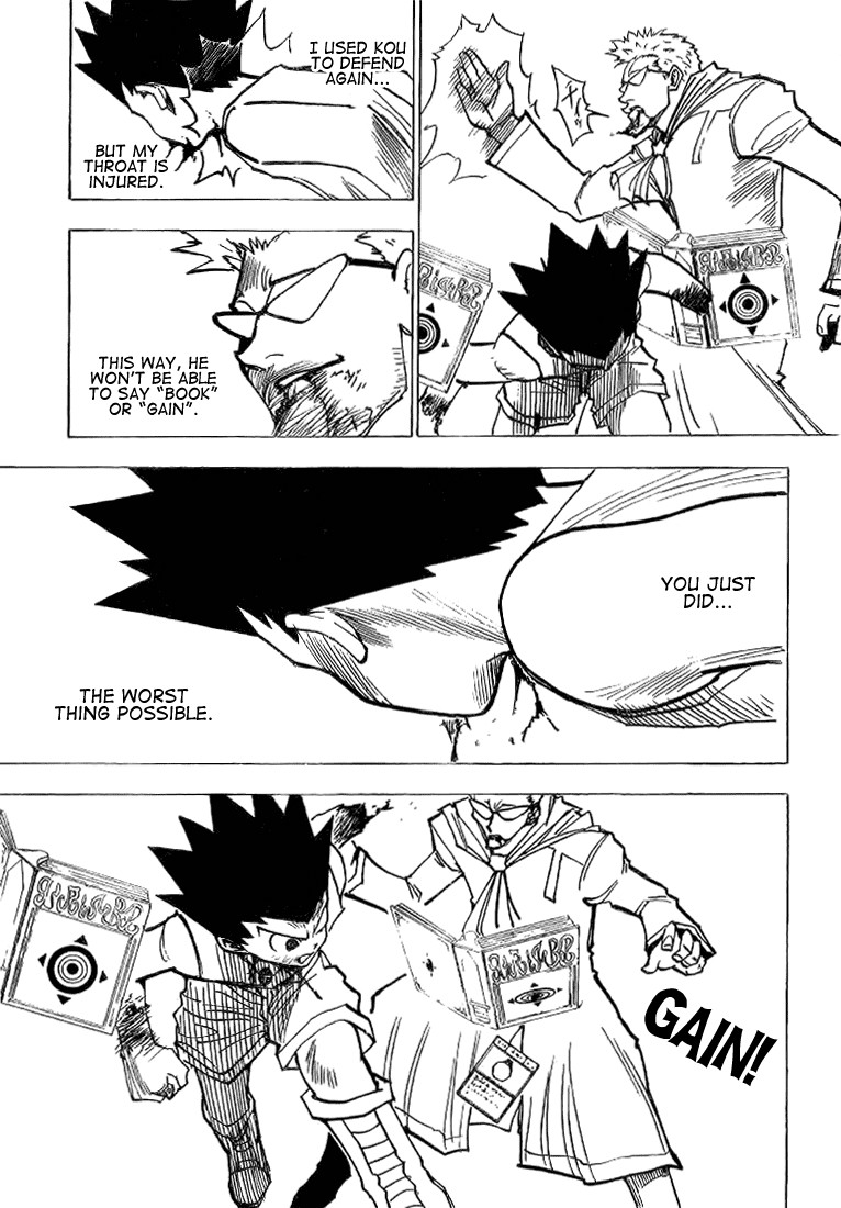Hunter x Hunter Manga Chapter 180 page 13 - Three-Way Struggle: Part 11