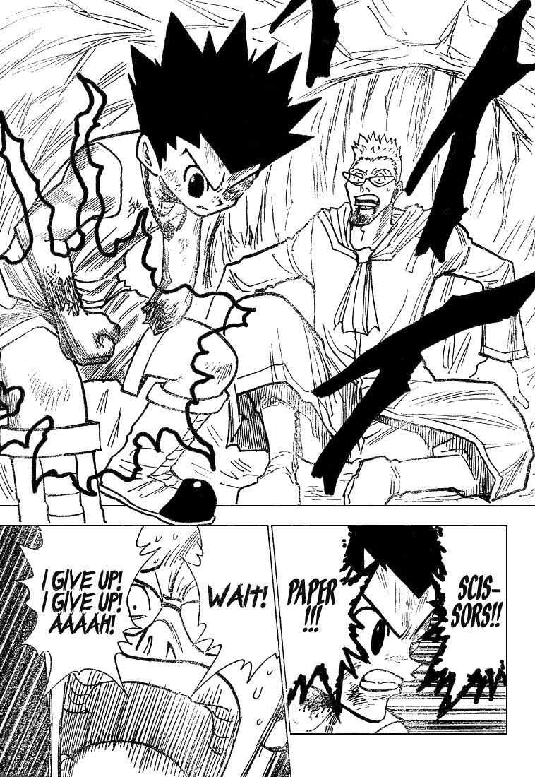 Hunter x Hunter Manga Chapter 181 page 10 - Three-Way Struggle: Part 12
