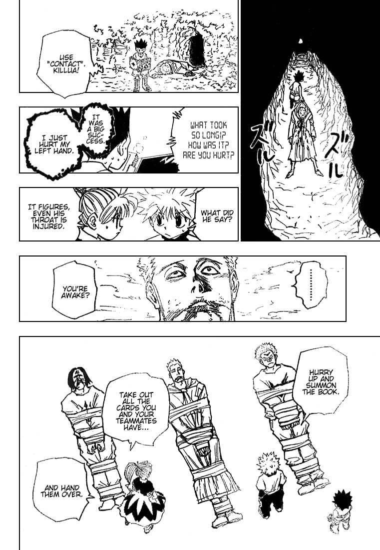 Hunter x Hunter Manga Chapter 181 page 12 - Three-Way Struggle: Part 12