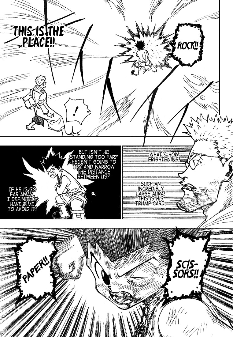 Hunter x Hunter Manga Chapter 181 page 3 - Three-Way Struggle: Part 12