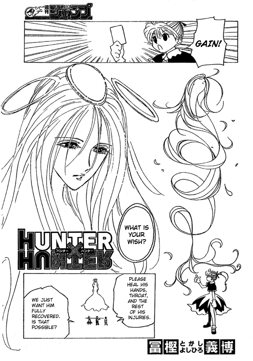 Hunter x Hunter Manga Chapter 182 page 1 - Three-Way Struggle: Part 13