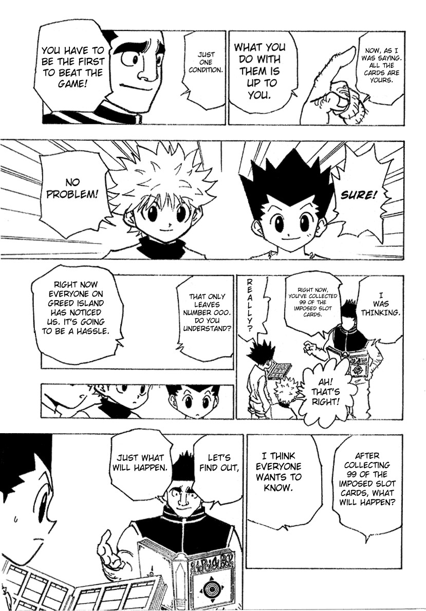 Hunter x Hunter Manga Chapter 182 page 11 - Three-Way Struggle: Part 13