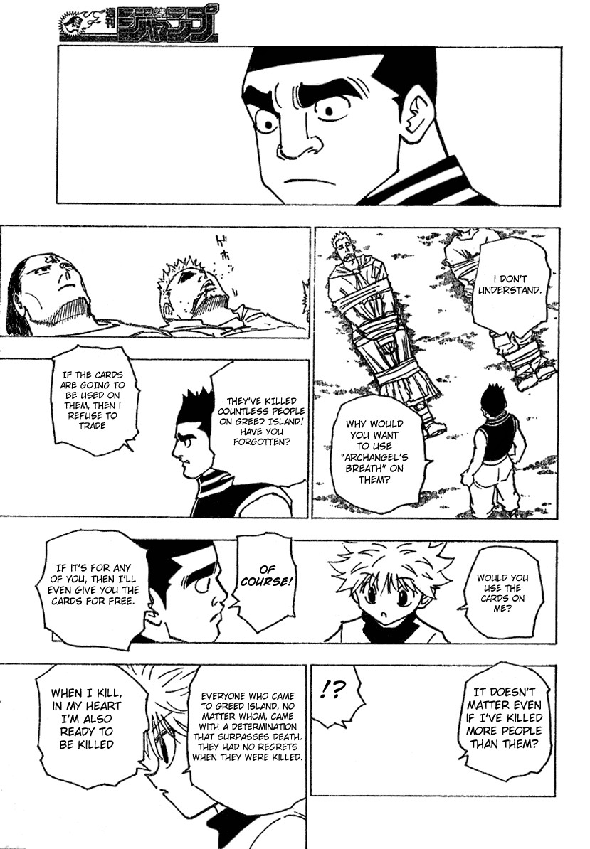 Hunter x Hunter Manga Chapter 182 page 5 - Three-Way Struggle: Part 13