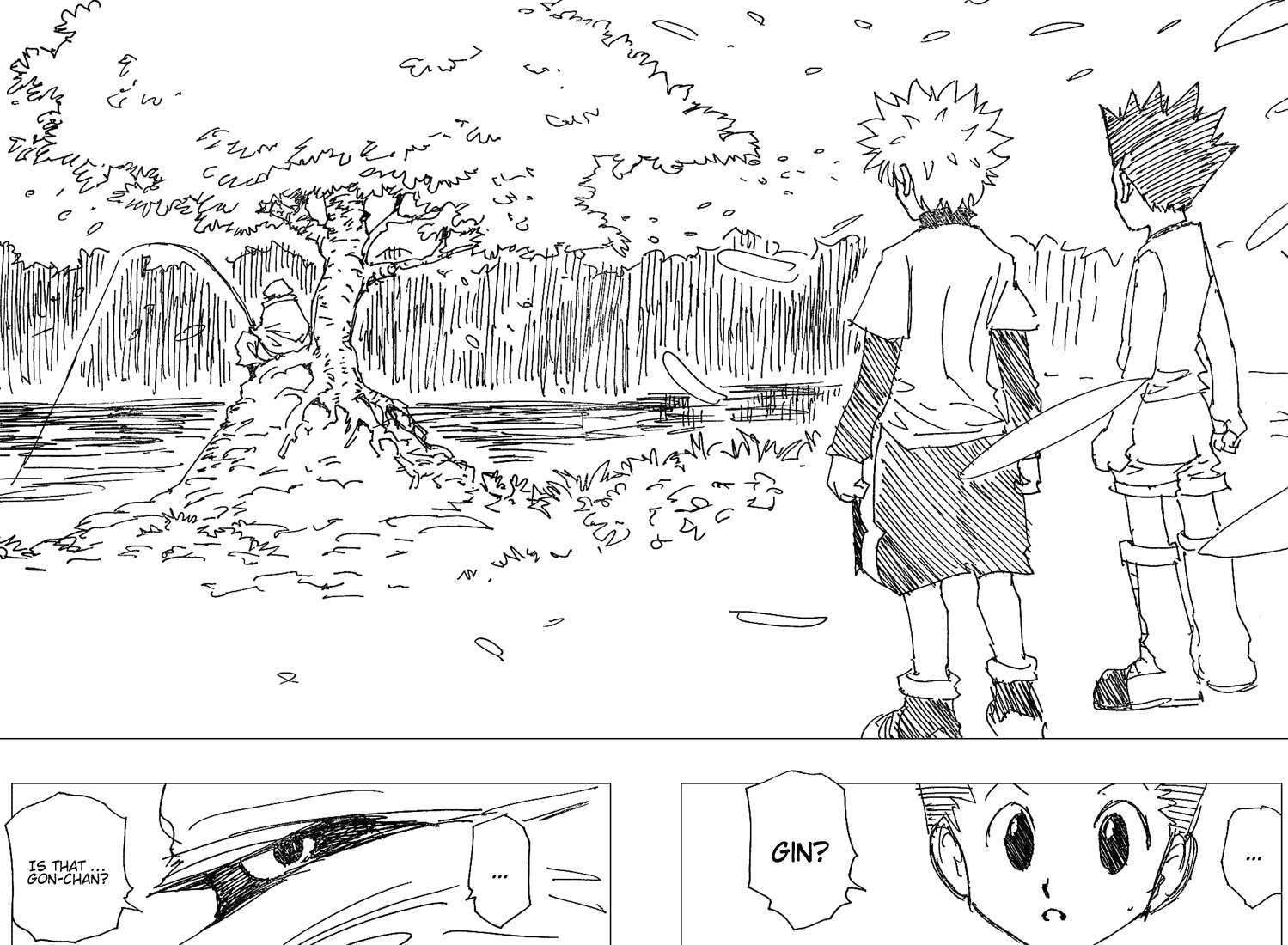 Hunter x Hunter Manga Chapter 185 page 12 - Chance Encounter