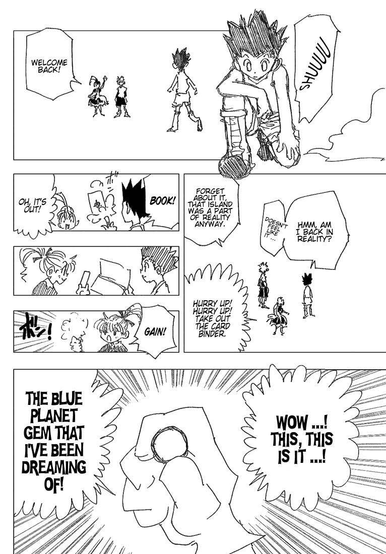 Hunter x Hunter Manga Chapter 185 page 4 - Chance Encounter