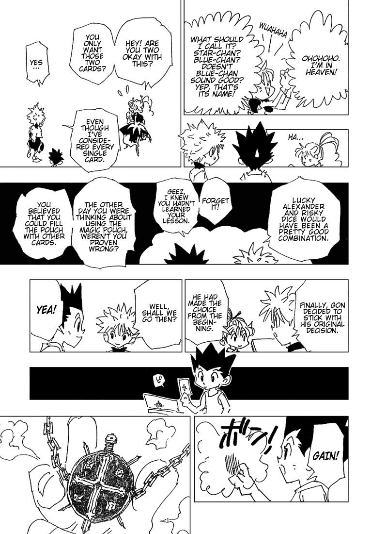 Hunter x Hunter Manga Chapter 185 page 5 - Chance Encounter