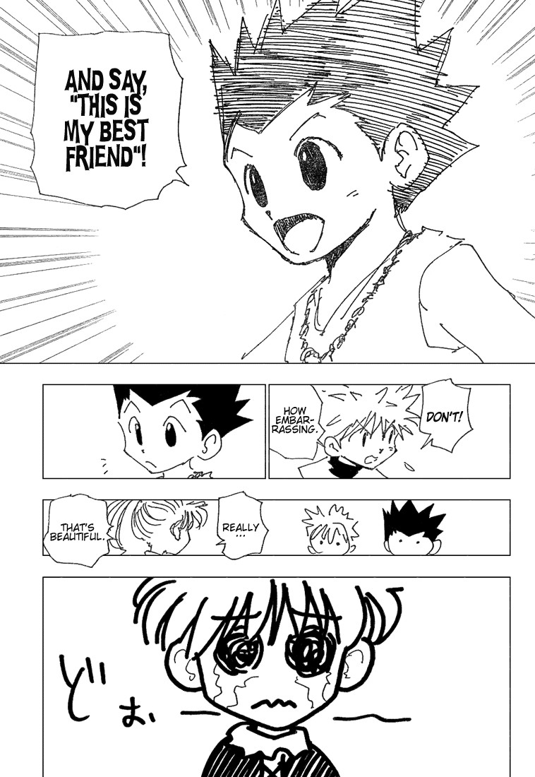 Hunter x Hunter Manga Chapter 185 page 9 - Chance Encounter