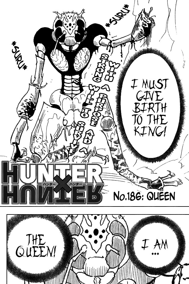 Hunter x Hunter Manga Chapter 186 page 2 - The Queen