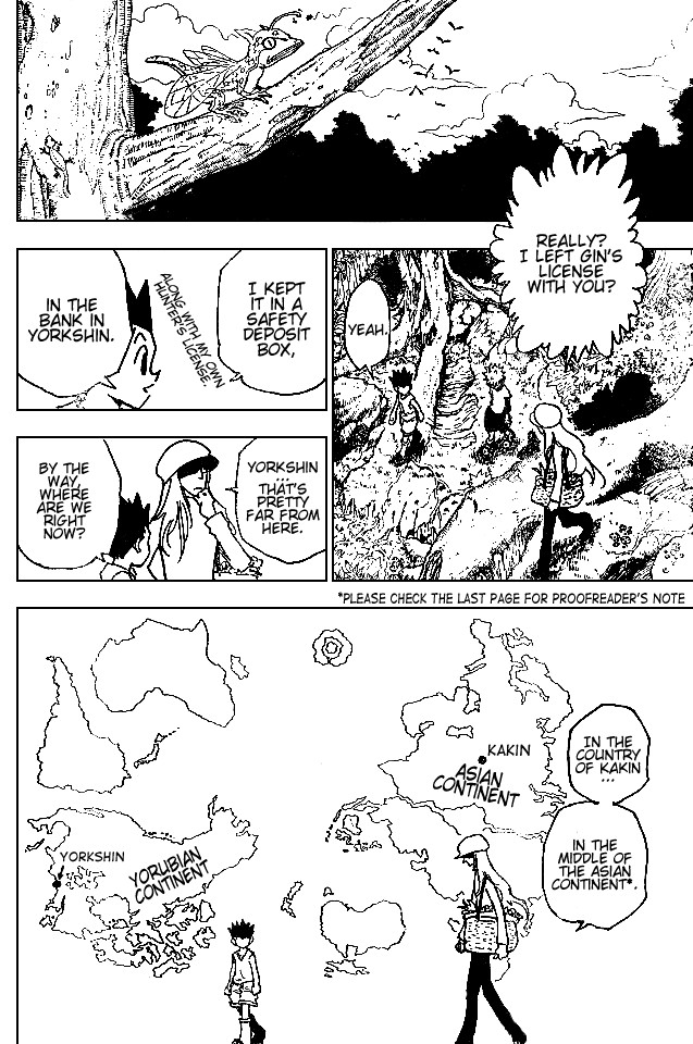 Hunter x Hunter Manga Chapter 186 page 4 - The Queen