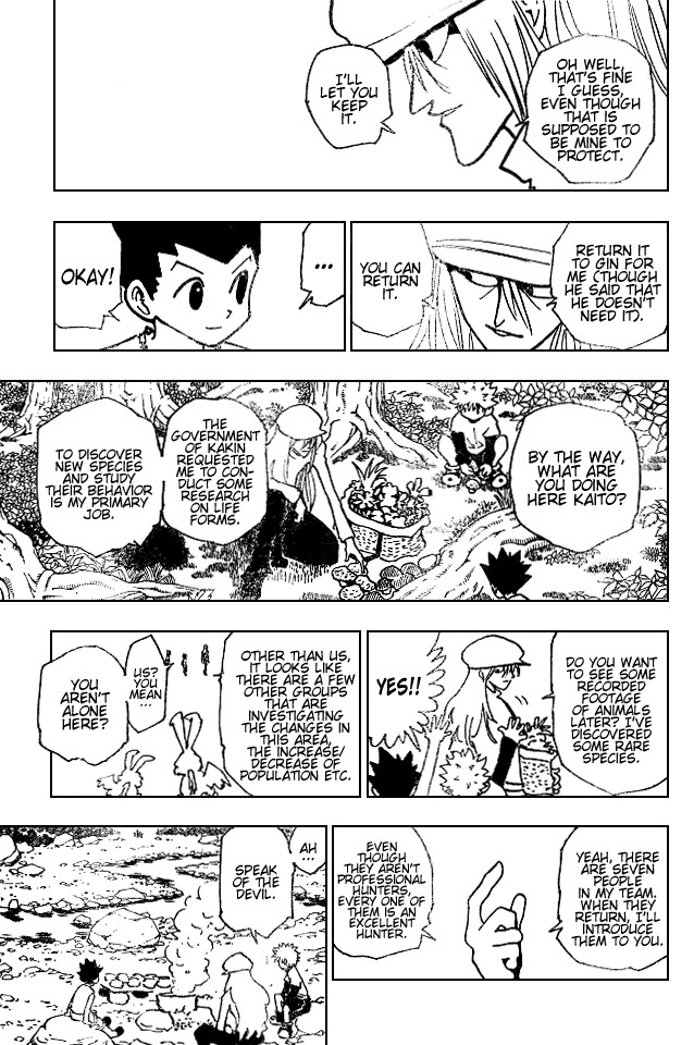 Hunter x Hunter Manga Chapter 186 page 5 - The Queen