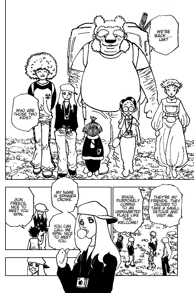 Hunter x Hunter Manga Chapter 186 page 6 - The Queen