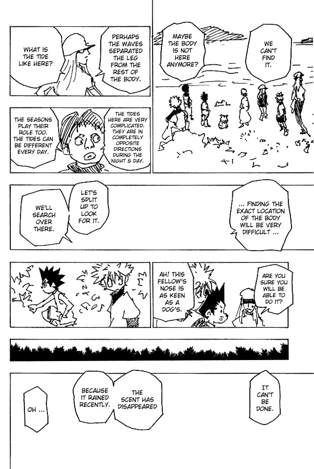 Hunter x Hunter Manga Chapter 187 page 10 - The Best Fodder