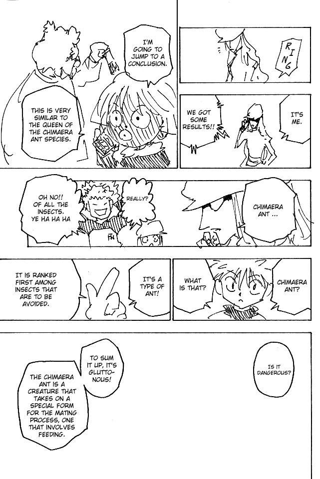Hunter x Hunter Manga Chapter 187 page 11 - The Best Fodder