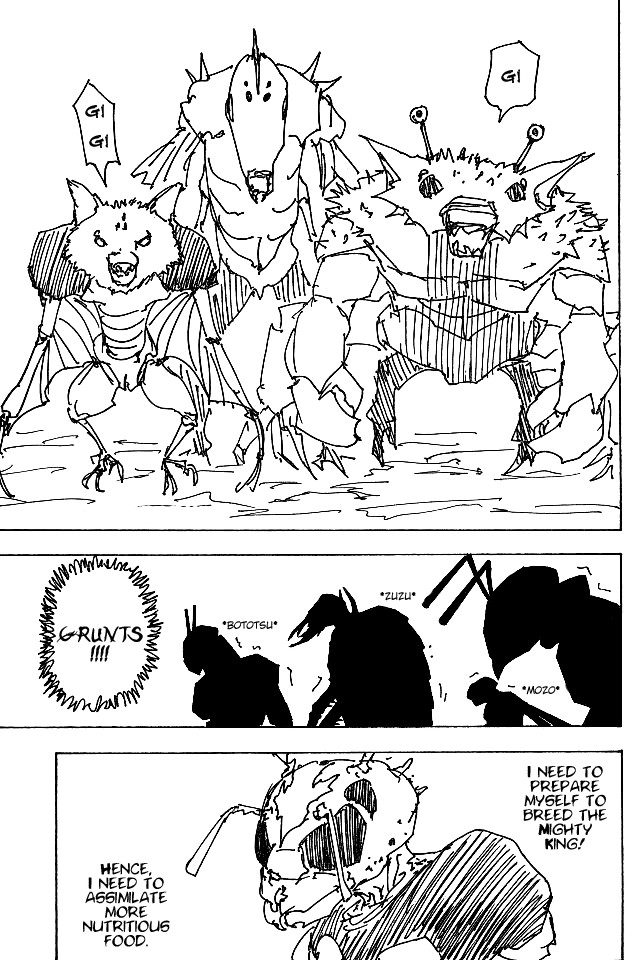 Hunter x Hunter Manga Chapter 187 page 3 - The Best Fodder