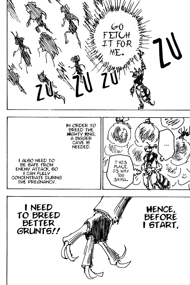 Hunter x Hunter Manga Chapter 187 page 4 - The Best Fodder