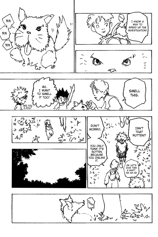 Hunter x Hunter Manga Chapter 187 page 9 - The Best Fodder