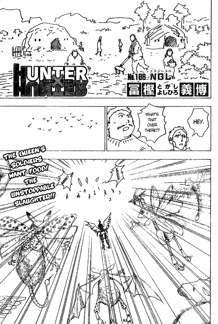 Hunter x Hunter Manga Chapter 188 page 1 - NGL
