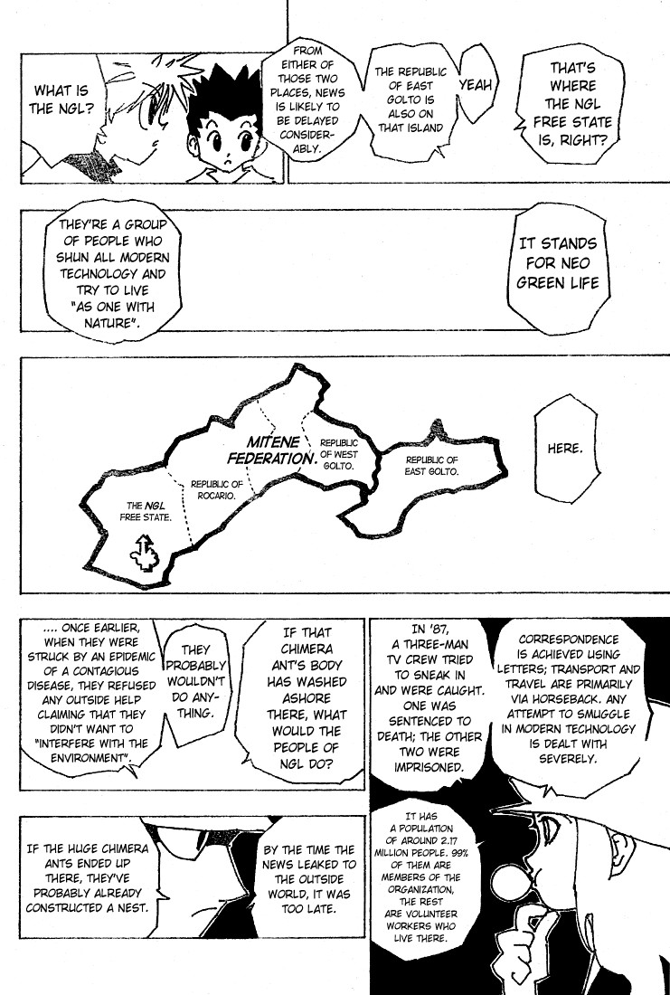 Hunter x Hunter Manga Chapter 188 page 6 - NGL