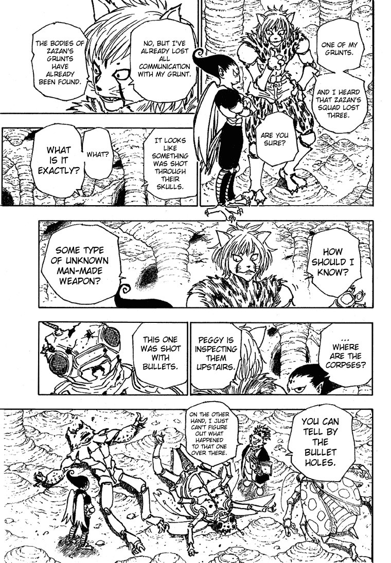 Hunter x Hunter Manga Chapter 189 page 11 - Infiltration