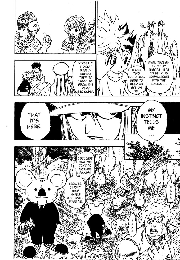 Hunter x Hunter Manga Chapter 189 page 6 - Infiltration