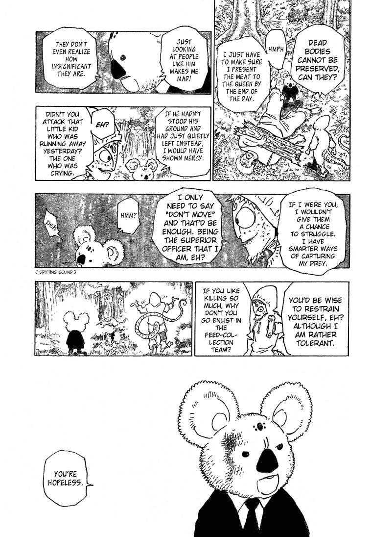 Hunter x Hunter Manga Chapter 189 page 9 - Infiltration