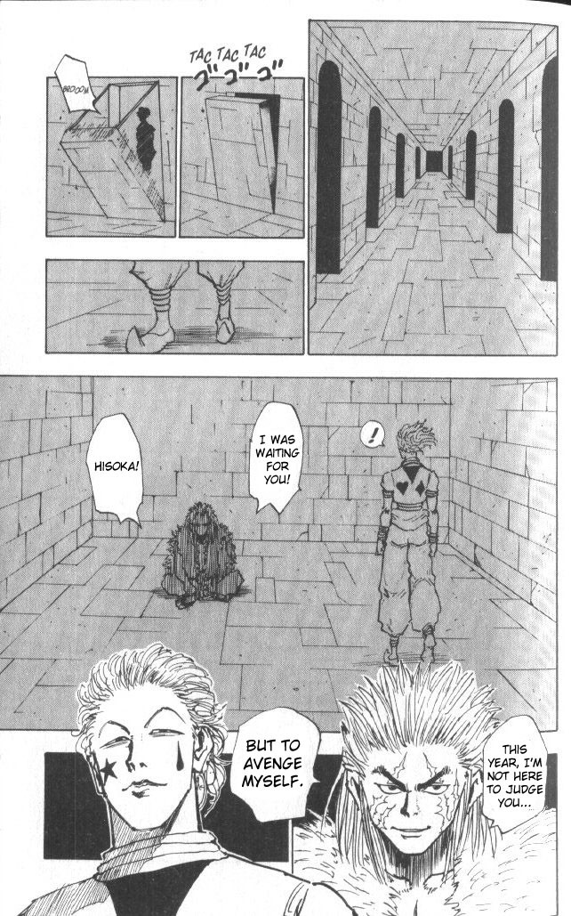 Hunter x Hunter Manga Chapter 19 page 12 - The Trap of Majority Rules