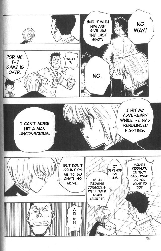Hunter x Hunter Manga Chapter 19 page 5 - The Trap of Majority Rules