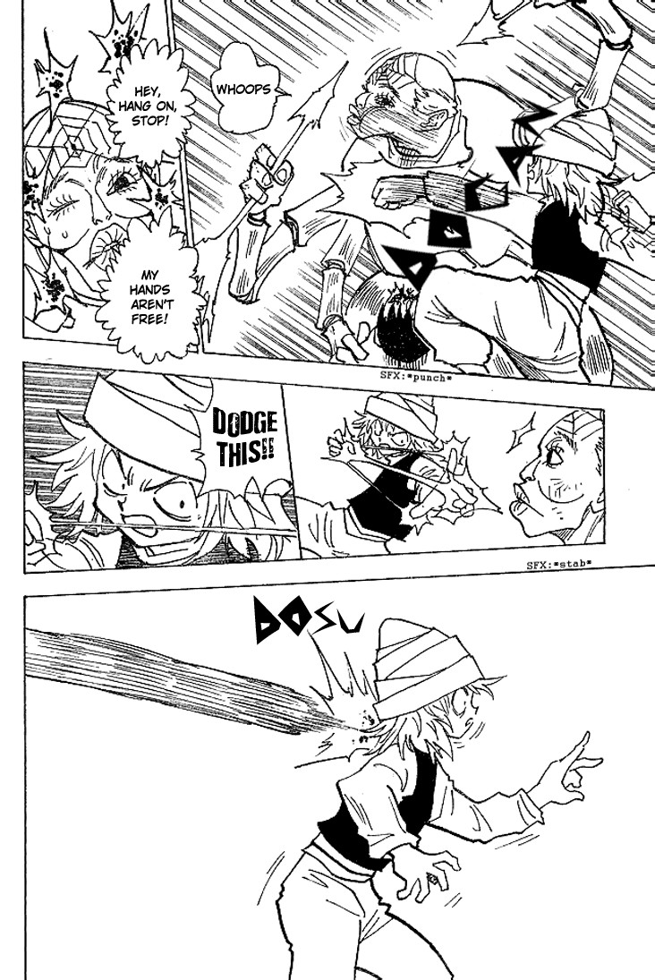 Hunter x Hunter Manga Chapter 190 page 10 - The Hunt