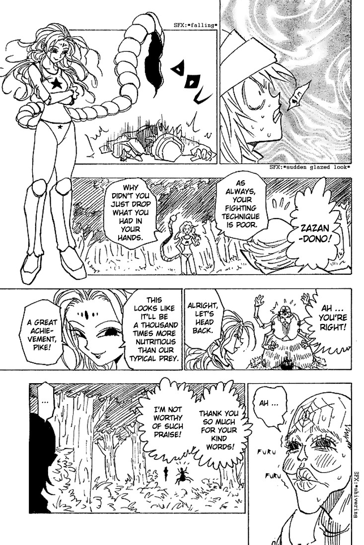 Hunter x Hunter Manga Chapter 190 page 11 - The Hunt