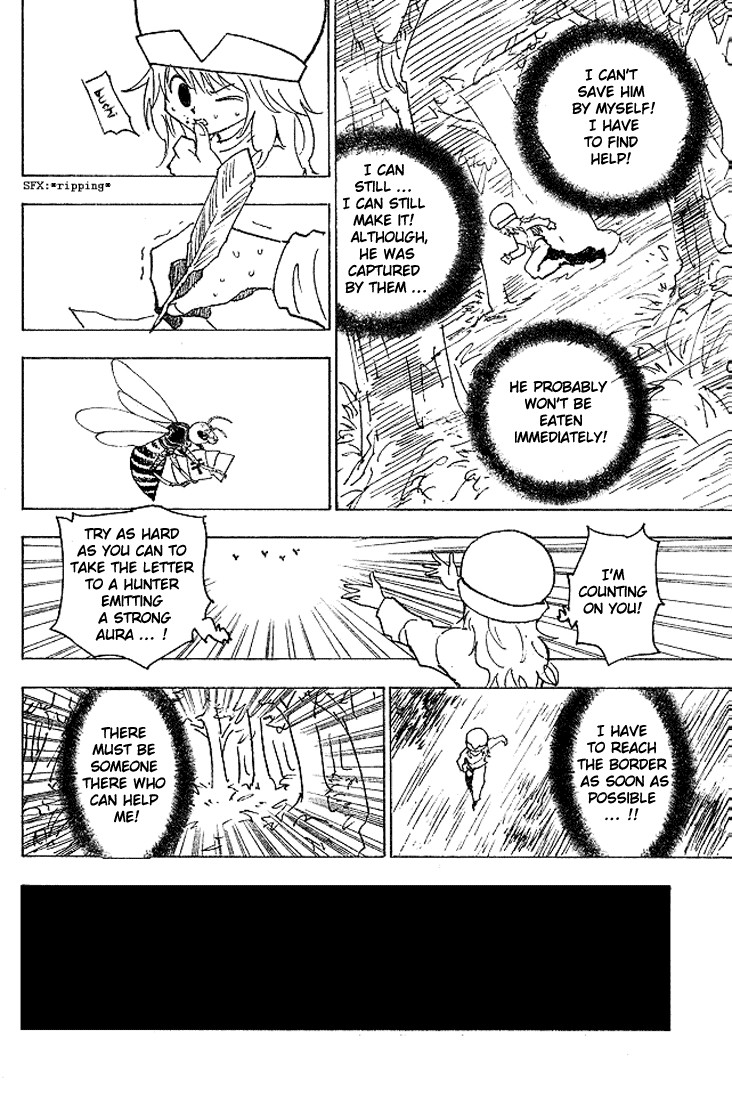 Hunter x Hunter Manga Chapter 190 page 12 - The Hunt