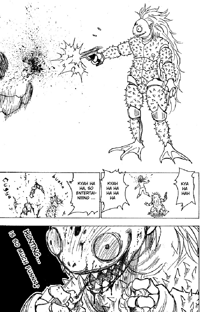 Hunter x Hunter Manga Chapter 190 page 13 - The Hunt