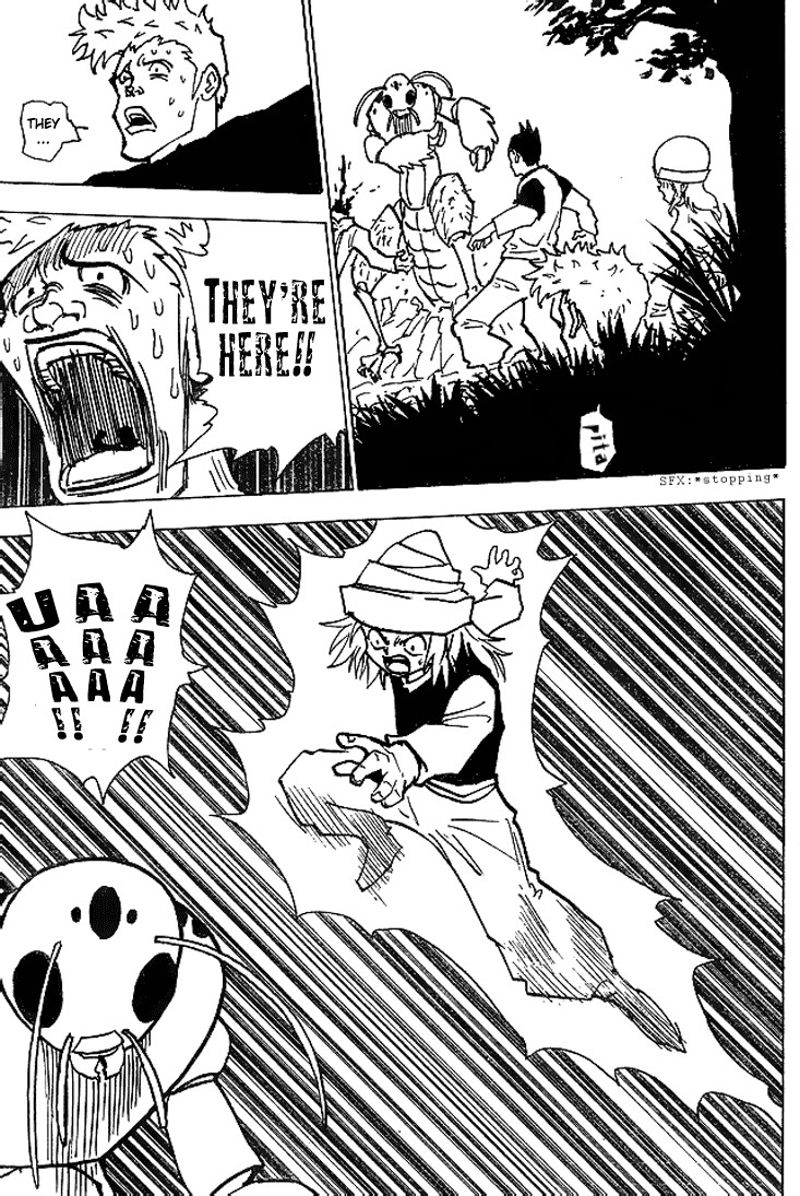 Hunter x Hunter Manga Chapter 190 page 3 - The Hunt
