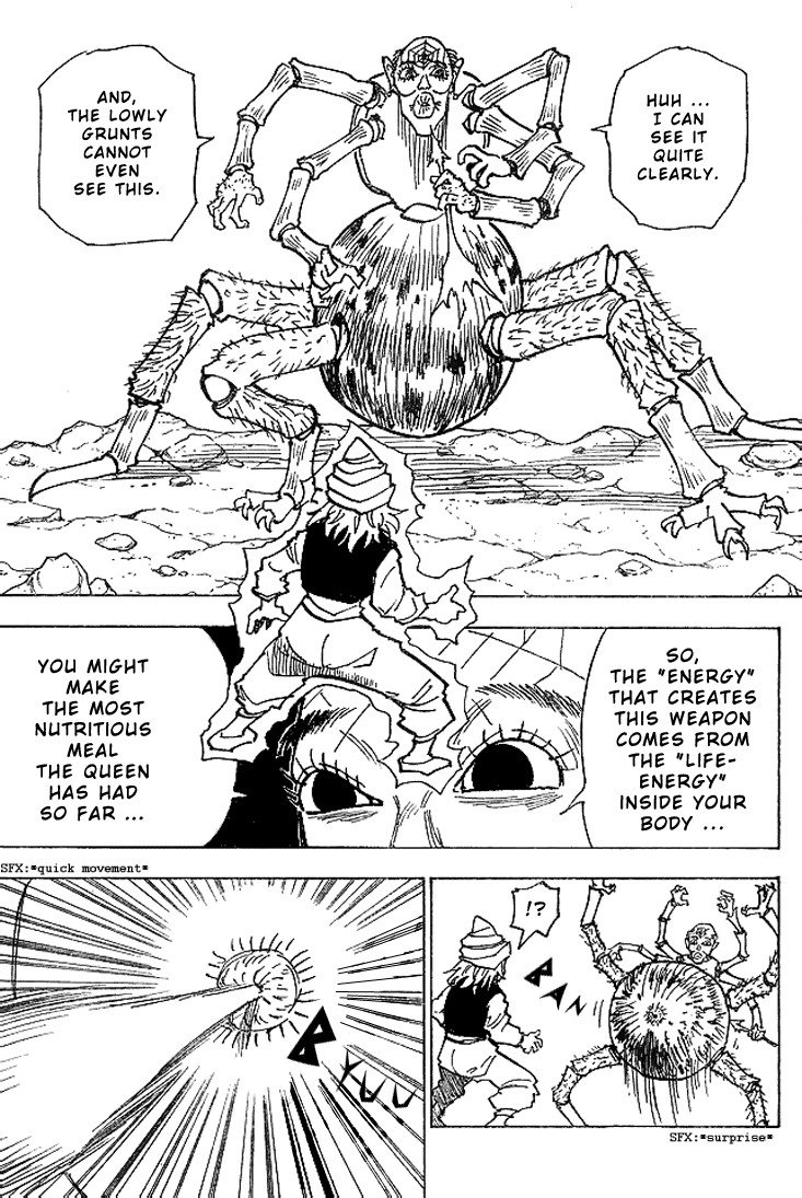 Hunter x Hunter Manga Chapter 190 page 7 - The Hunt