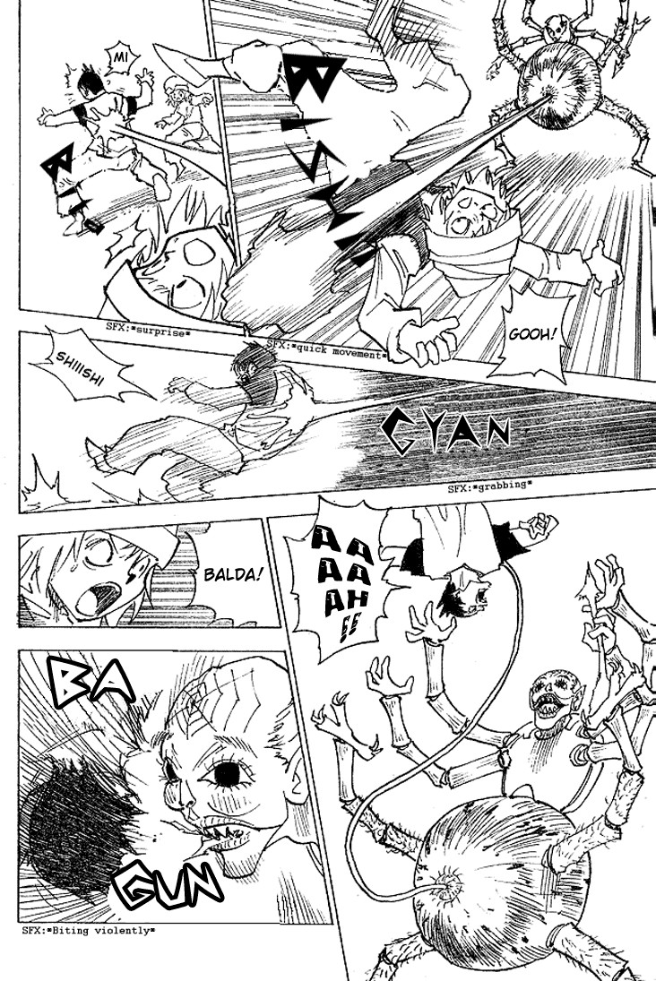 Hunter x Hunter Manga Chapter 190 page 8 - The Hunt