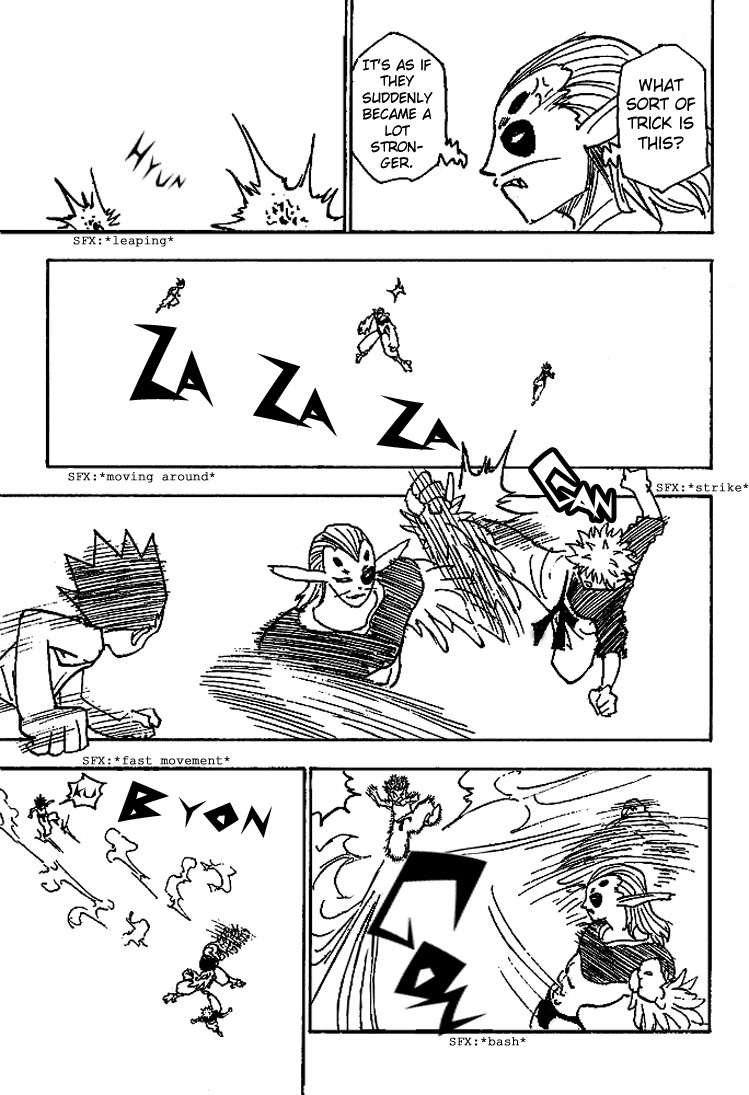 Hunter x Hunter Manga Chapter 191 page 10 - Pros