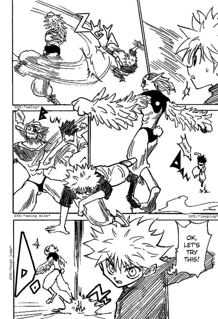 Hunter x Hunter Manga Chapter 191 page 11 - Pros