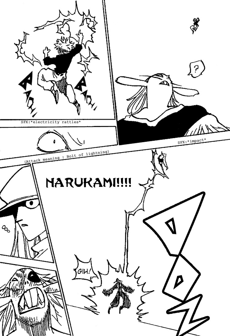 Hunter x Hunter Manga Chapter 191 page 12 - Pros