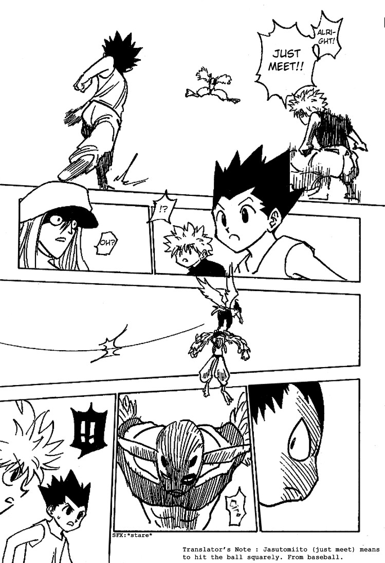 Hunter x Hunter Manga Chapter 191 page 14 - Pros