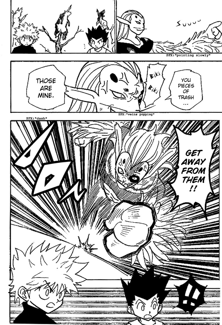 Hunter x Hunter Manga Chapter 191 page 5 - Pros