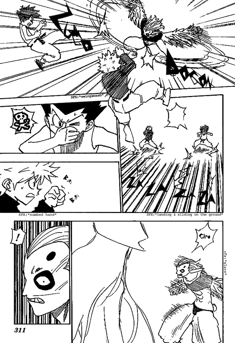 Hunter x Hunter Manga Chapter 191 page 6 - Pros