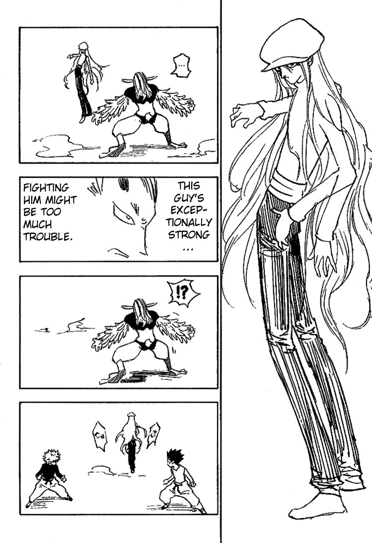 Hunter x Hunter Manga Chapter 191 page 7 - Pros