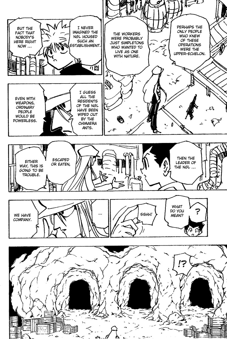 Hunter x Hunter Manga Chapter 192 page 10 - Human Dog