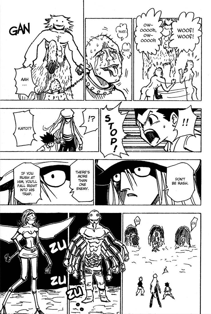 Hunter x Hunter Manga Chapter 192 page 13 - Human Dog