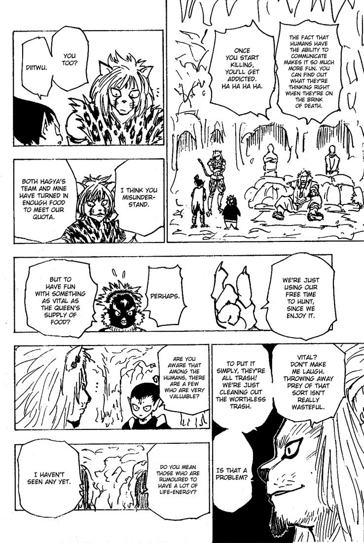 Hunter x Hunter Manga Chapter 192 page 4 - Human Dog
