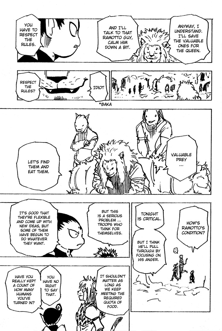 Hunter x Hunter Manga Chapter 192 page 5 - Human Dog