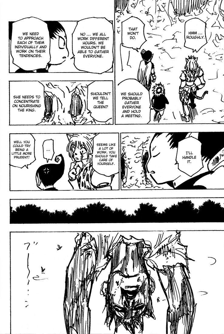 Hunter x Hunter Manga Chapter 192 page 6 - Human Dog