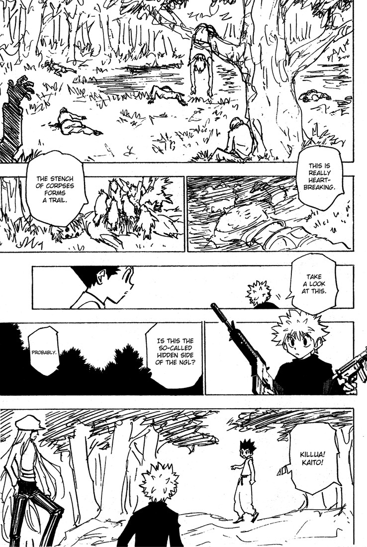 Hunter x Hunter Manga Chapter 192 page 7 - Human Dog